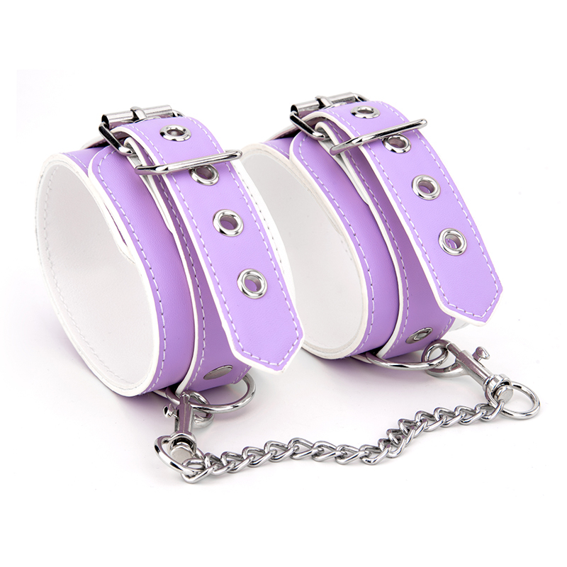 Bondage SM Handcuff and Foot ankle cuffs bracelet Restraints for Sex Games Restraint with Adjustable Buckle Style