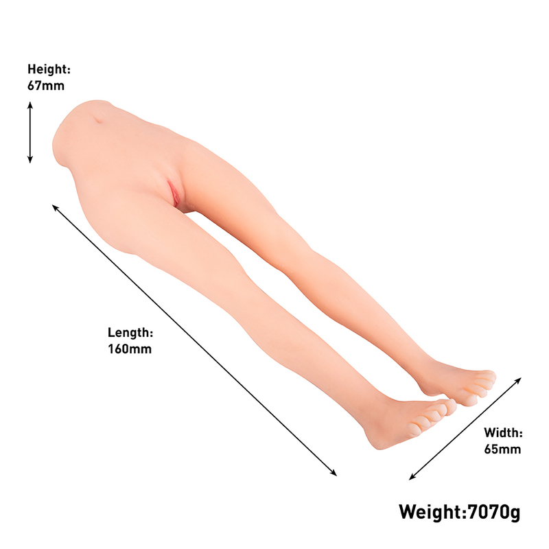 Flexible Legs Pussy Men Sex Toy For Male Masturbation Half Body Leg Sex Toy