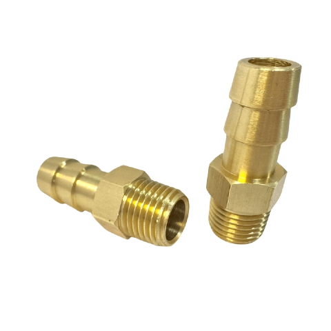 brass pipe fitting Rohrverschraubung aus Messing