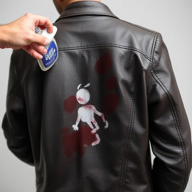 How to Remove Stains from a Leather Jacket So entfernen Sie Flecken von einer Lederjacke