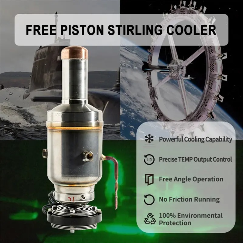 Free Piston Stirling Cooler ফ্রি পিস্টন স্টার্লিং কুলার