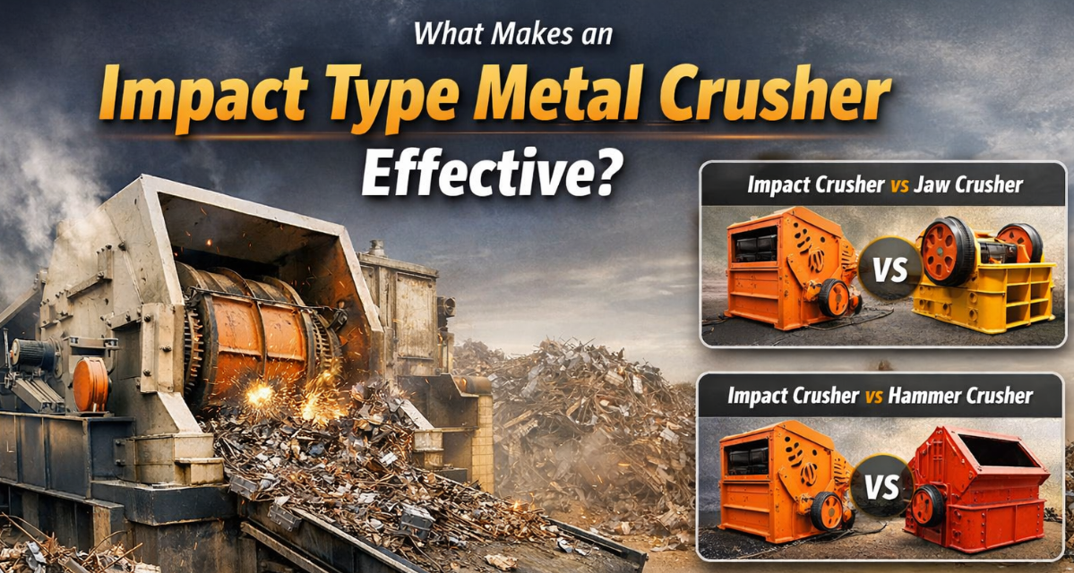 衝撃式金属粉砕機