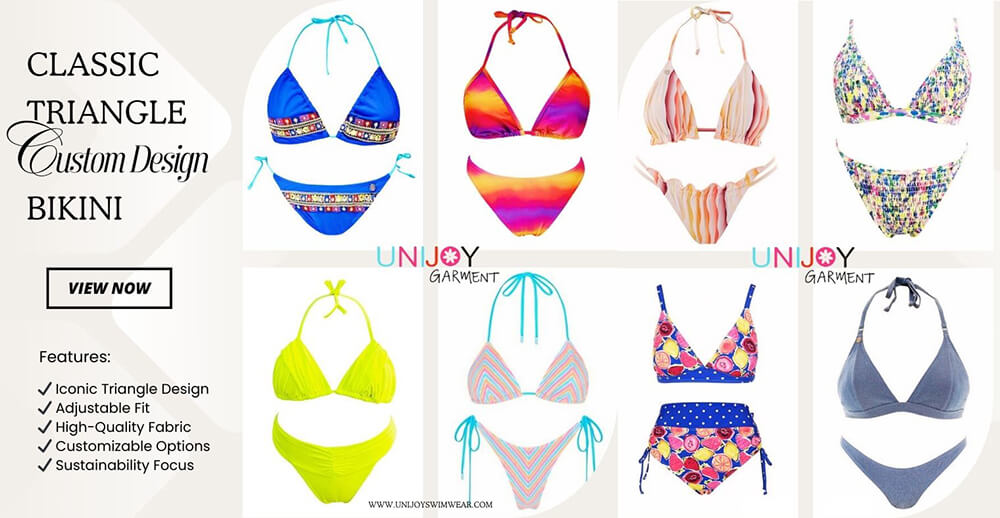 Unijoy Triangle Bikini Custom Design