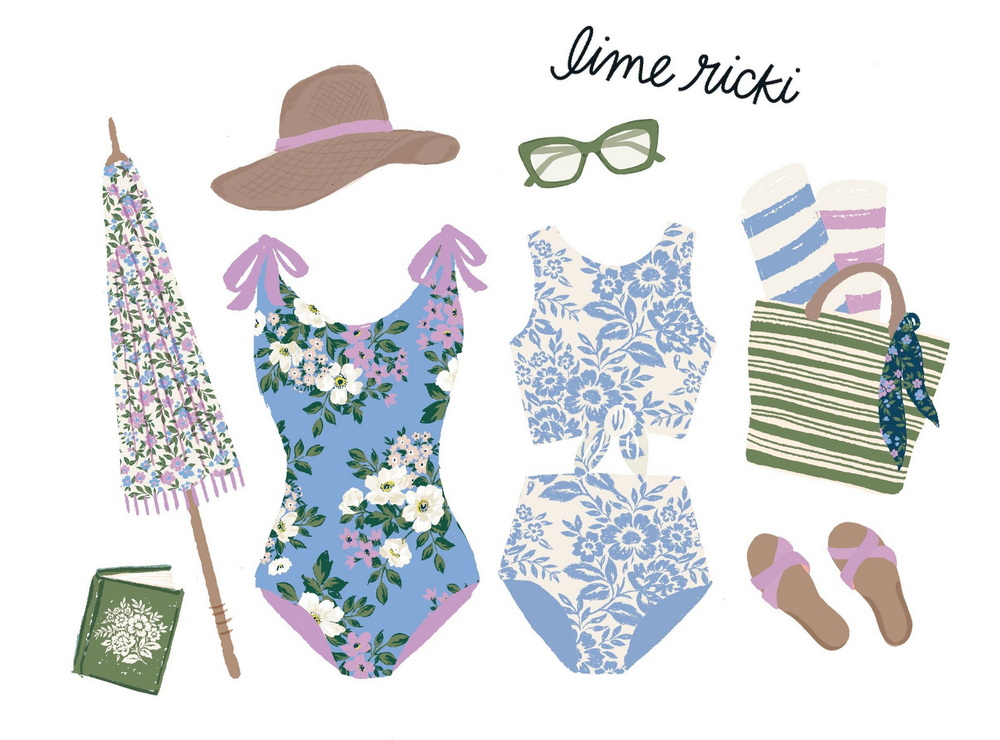 Lime Ricki Swimwear
