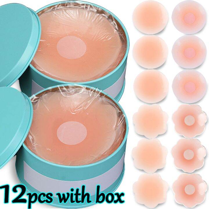 12pcs with box nipple covers
