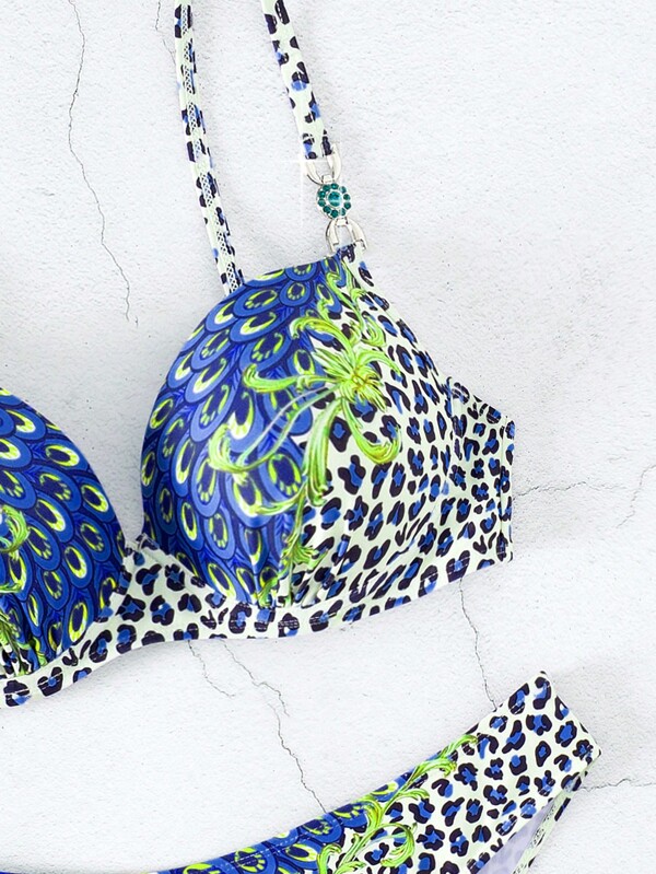 animal print push up bikini (2)