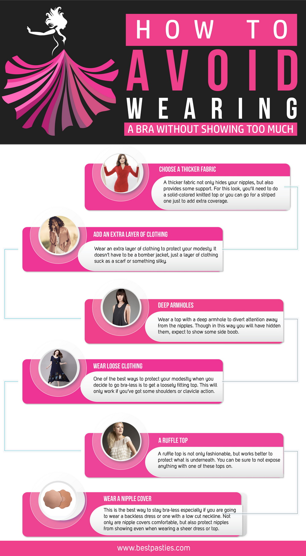 how to avoid wearing a bra without showing too much how to avoid wearing a bra without showing too much