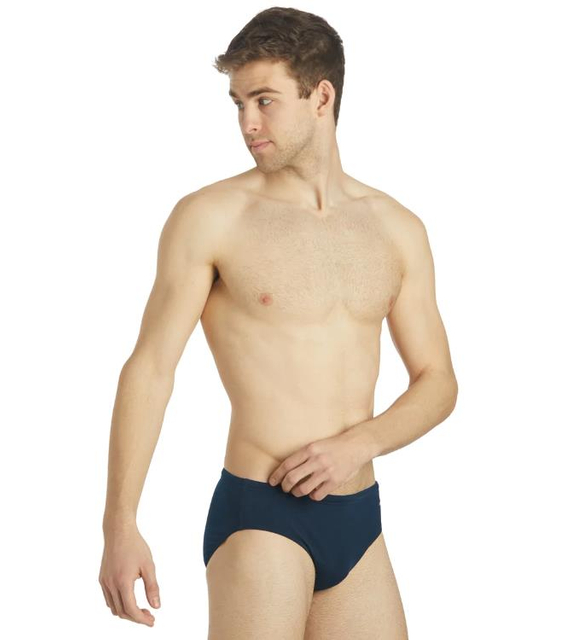 Solid Color Swim Briefs