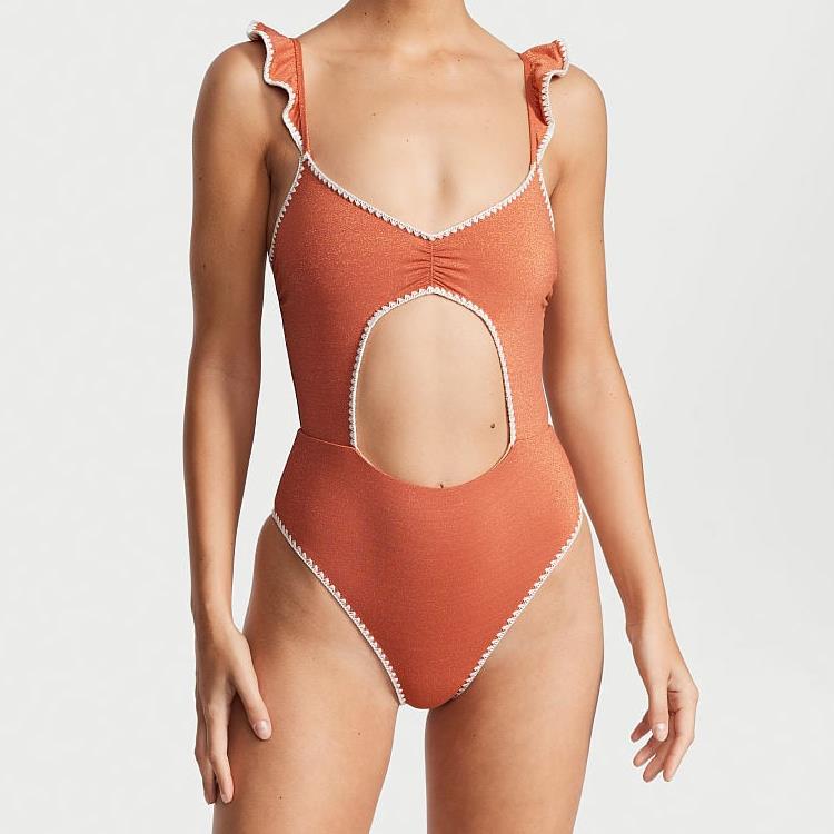 Cotton One-piece Swimsuit