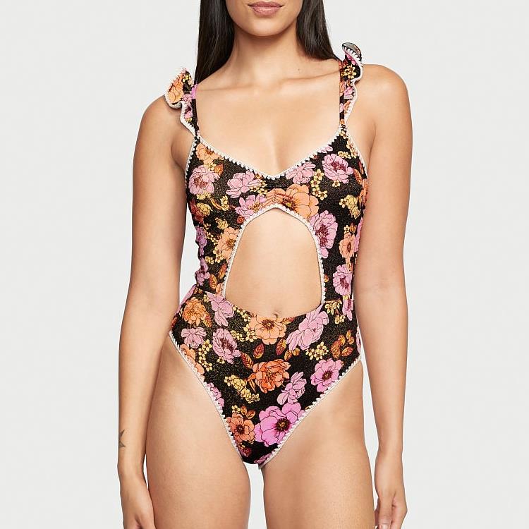 Maillot de bain à volants doux