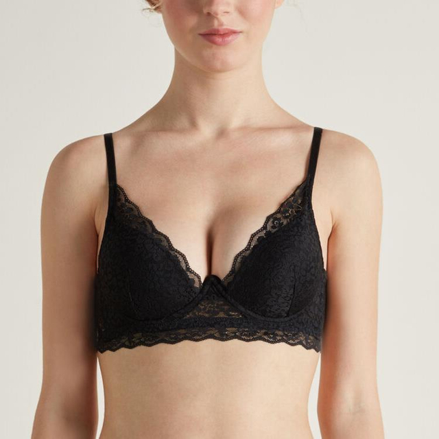 Reggiseno super push-up in pizzo da donna