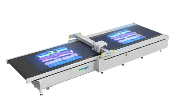 Fabric cutting machine maquina cortadora de tela
