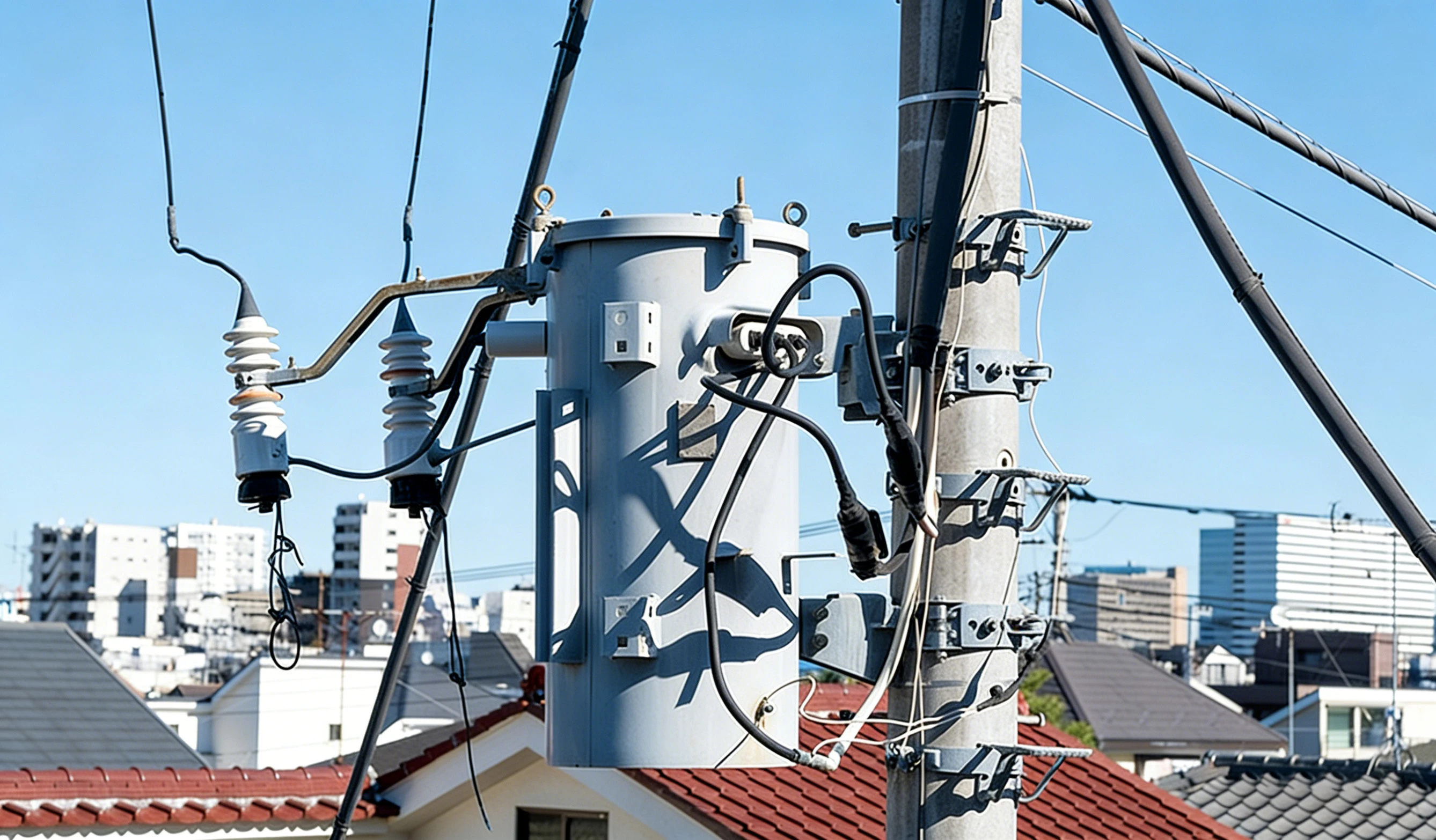 Zisheng Pole Mounted Transformer Pengubah Dipasang Tiang Zisheng