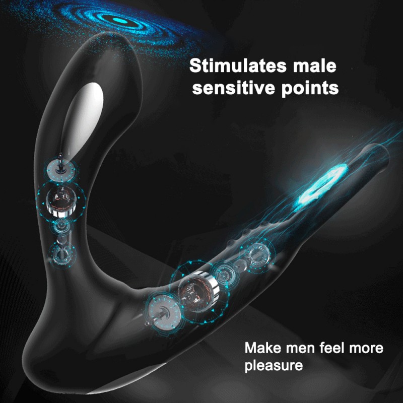Ergonomic Electric Shock Anal Plug