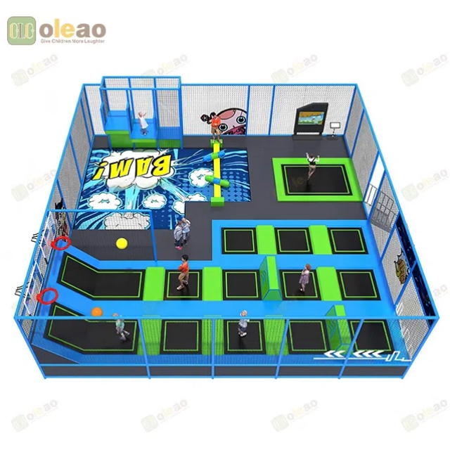 trampoline equipment park trampolien toerusting park