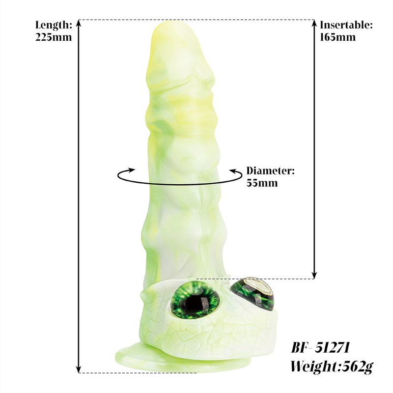  Premium Tentacle Soft Silicone Rubber Base Artificial Penis Adult Toy