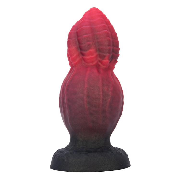 Mixed Color Silicone Gourd Style Masturbation Toy Dildo