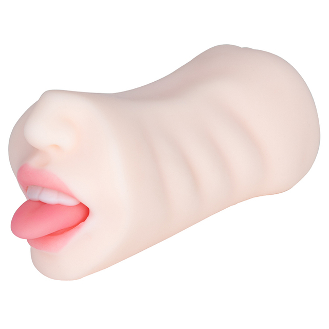 Hot TPE Realistic Oral Pocket Pussy Soft Lifelike Stimulating Big Masturbation Sex Toy for Men