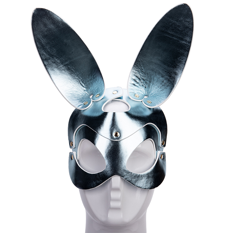 Sexy BDSM Bondage Restraint Set Rabbit Eye Mask Blindfold for Erotic Play