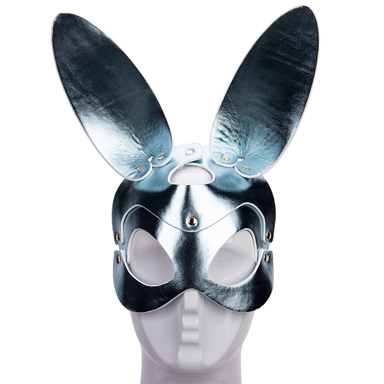 Sexy BDSM Bondage Restraint Set Rabbit Eye Mask Blindfold for Erotic Play
