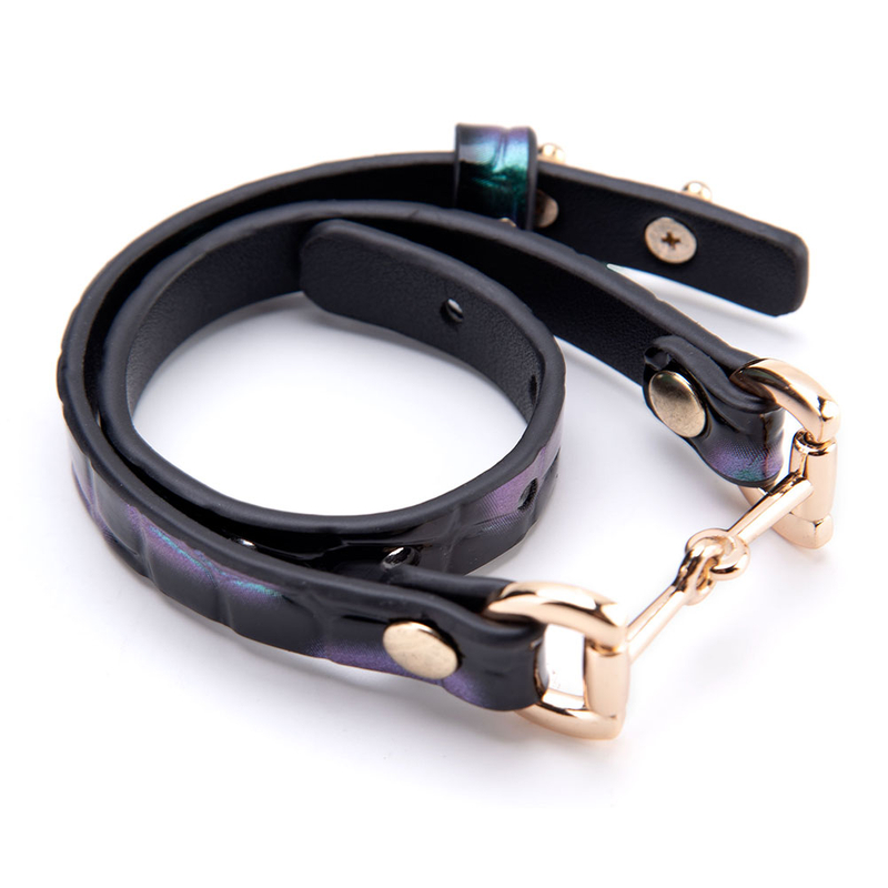 High Quality PU Leather Ankle Restraints for Sensual Bondage Play SM Adult Sex Toys Adjustable Durable BDSM Bondage Kit