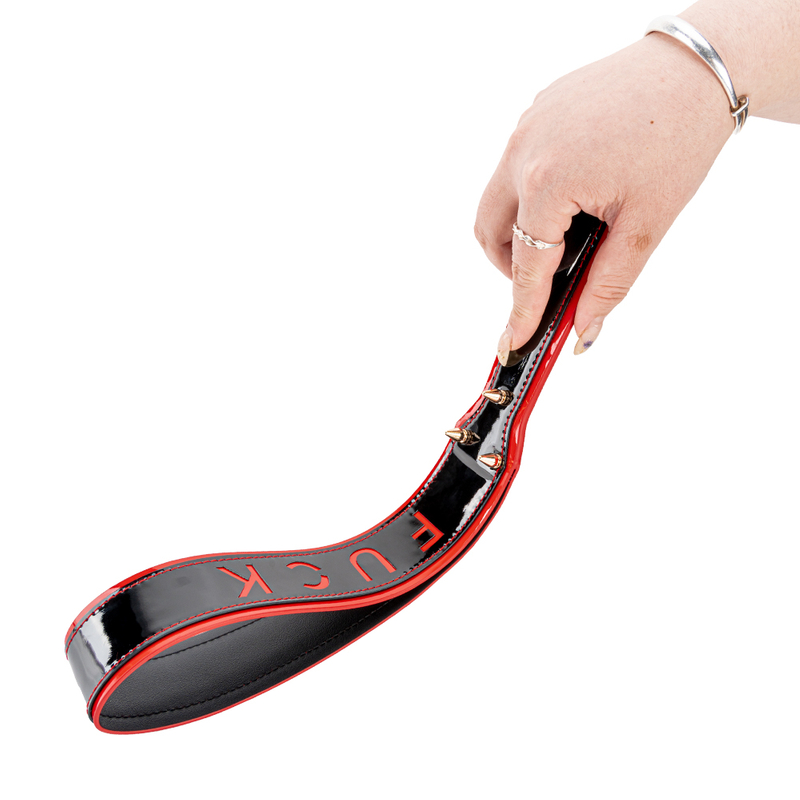 Novelty BDSM Ruler Spanking Paddle Adult Sex Toy Flogger Whip Fetish Whip