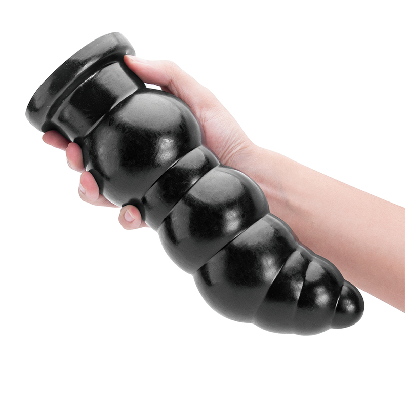 Huge PVC Anal Plugs for Women and Men Big Black Dildos at Adult Sex Toy Shop