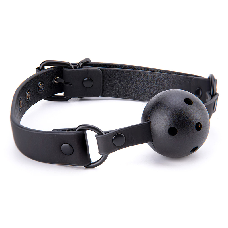 Adjustable Breathable Mouth Ball Gag Sex Toy for Fetish Ladies BDSM Bondage for Men Women Adults