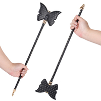Butterfly Shaped Bdsm Bondage Spanking Paddle with Rhinestone Decoration Adult Sex Toy