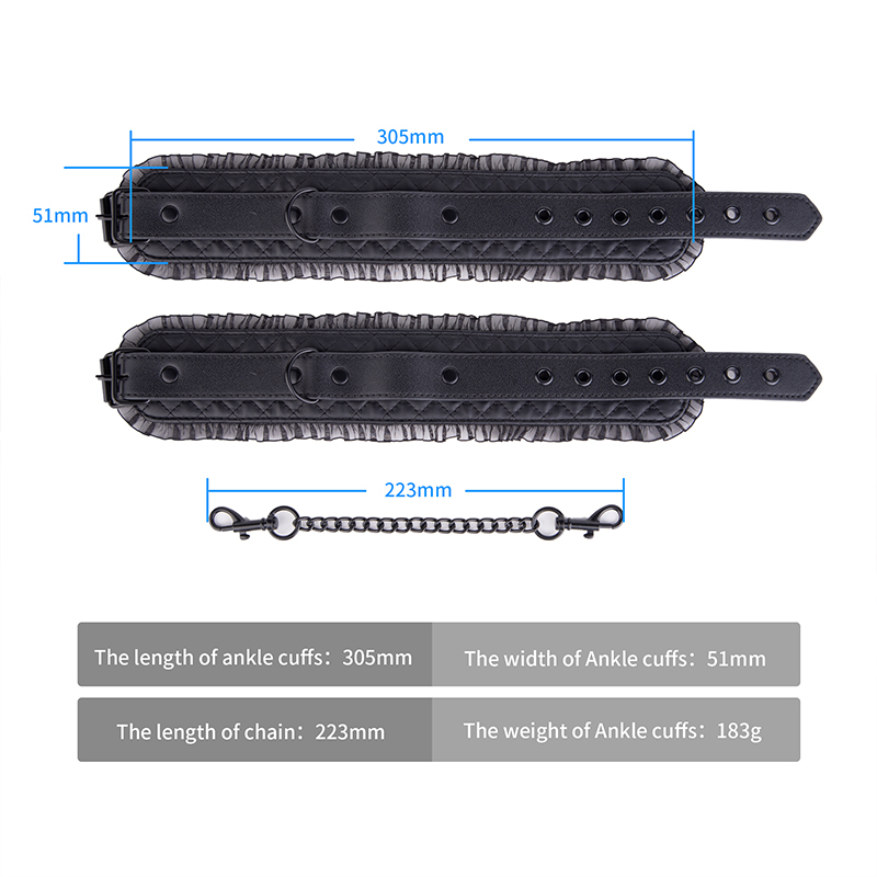 Bondage Braided Anklecuffs Femdom Slave Restraints Adult Sm Games Fetish sexy Toys For Couples