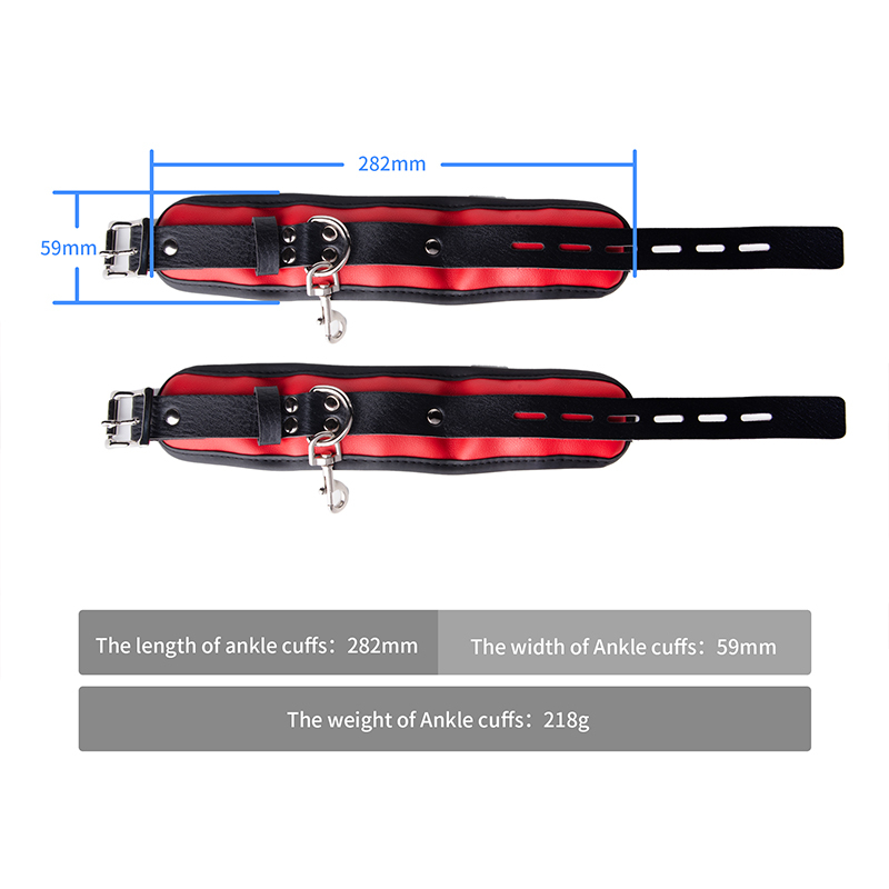 Bondage Braided Anklecuffs With Lock Femdom Slave Restraints Adult Sm Games Fetish sexy Toys For Couples