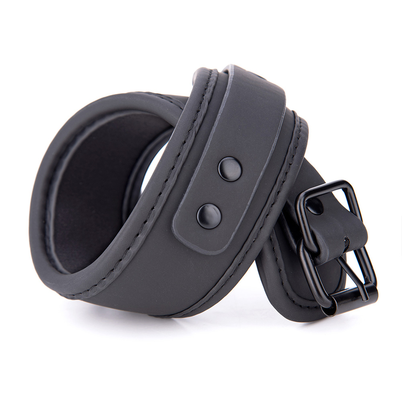 Black BDSM Collar Bdsm Bondage Collar and Leash Set Women Roleplay Sex Toys Adjustable Slave Restraints Adult Products SM Bondage Collar for Couples