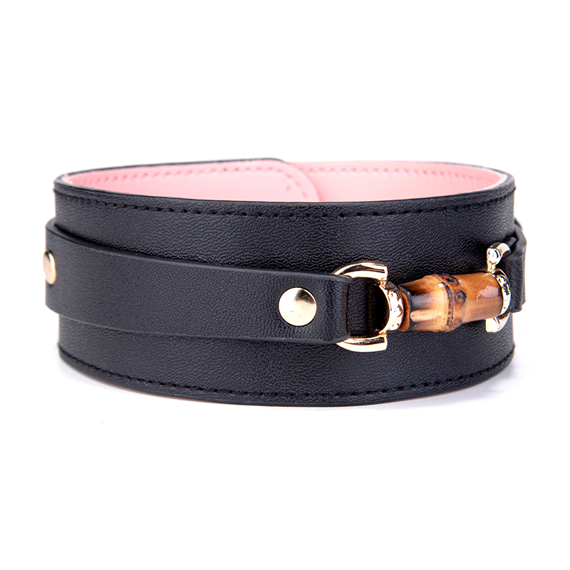 SM Games Women Leather Neck Collar Bondage Sex BDSM Collar Necklace Choker