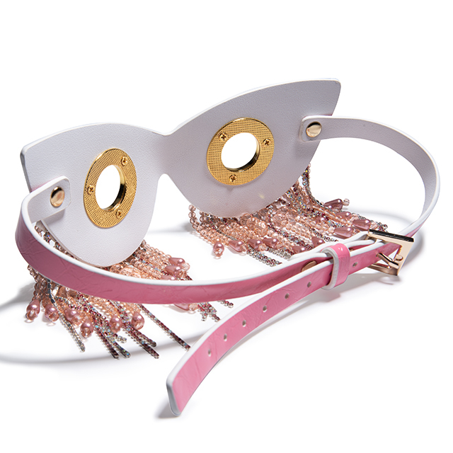Sexy Blindfold SM Toys PU Leather Eye Mask