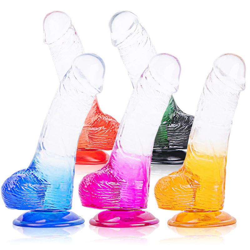 Big Colorful Dildos For Women Jelly Dildos