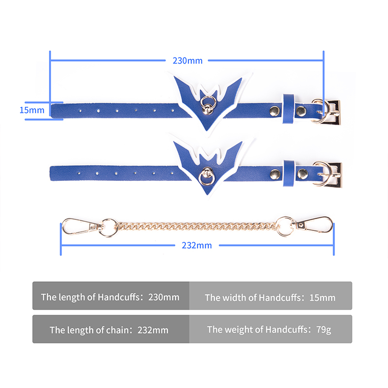 Factory Price Sm Bondage Restraint Bondage Kit For Kit Leather Hand Cuffs Sex Toys For Couples Handcuffs