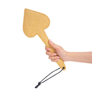 Double Layer PU Leather Spanking Paddle Sex Toy