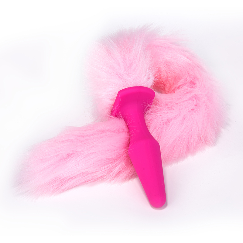 BDSM Lovely Fox Tail Furry Butt Plug