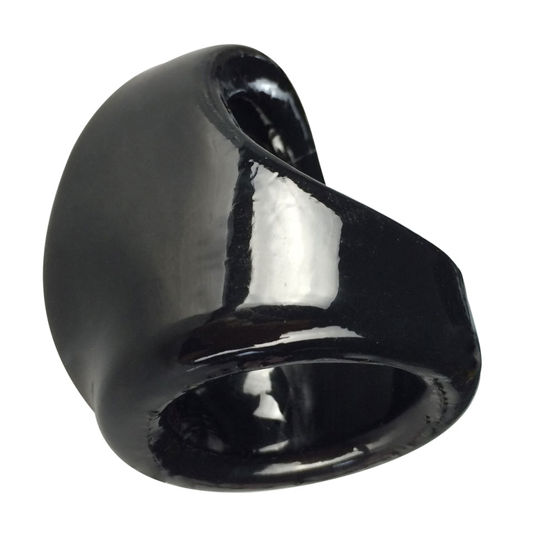 TPR Black Chastity Cock Ring For Penis