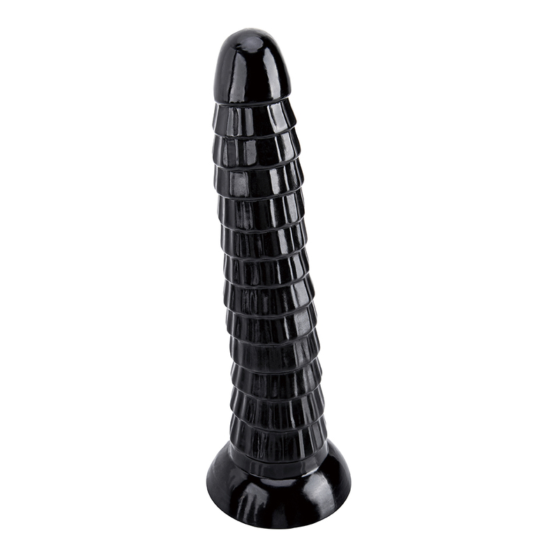Long Black Dildo with Thick Girth for Gay and Couple Anal Play Body Safe Material Huge Penis Design