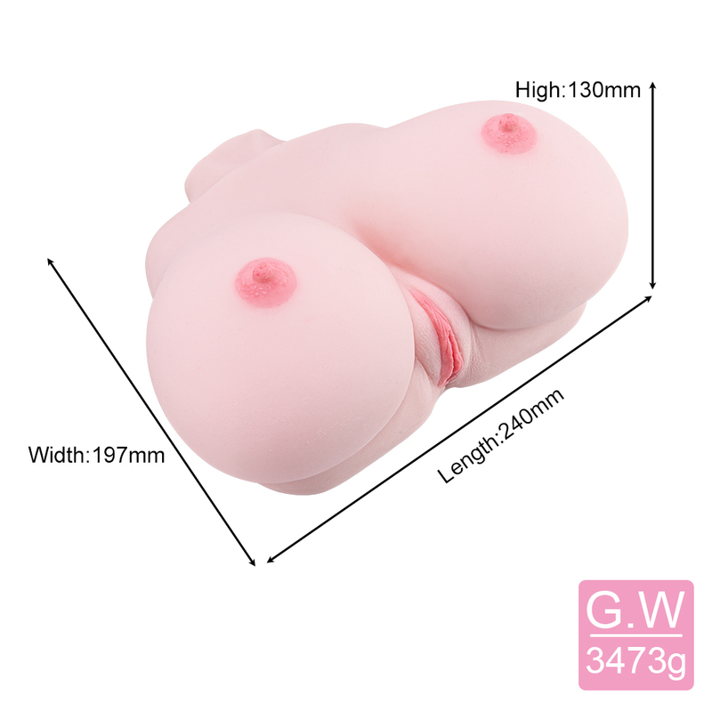 3D Realistic Pussy Breast Realistic Breast Sex Doll