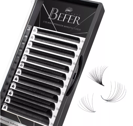 اکستنشن مژه Befer 0.07D Mix-8-15mm