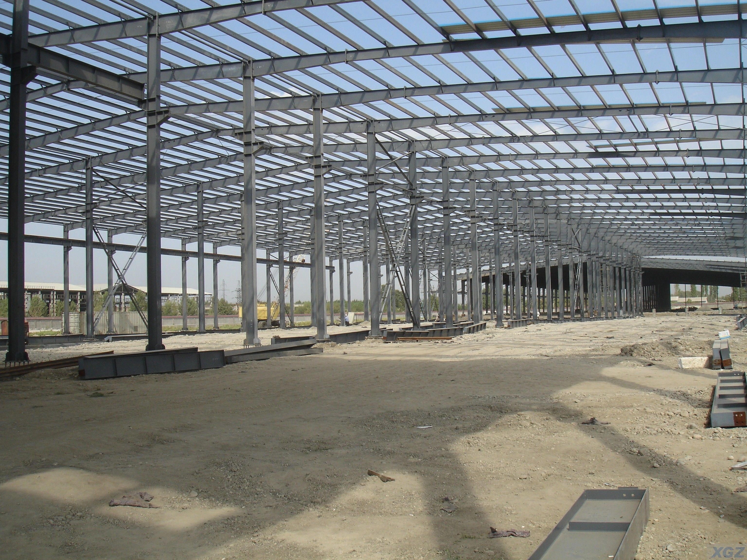 steel structure workshop dílna ocelových konstrukcí