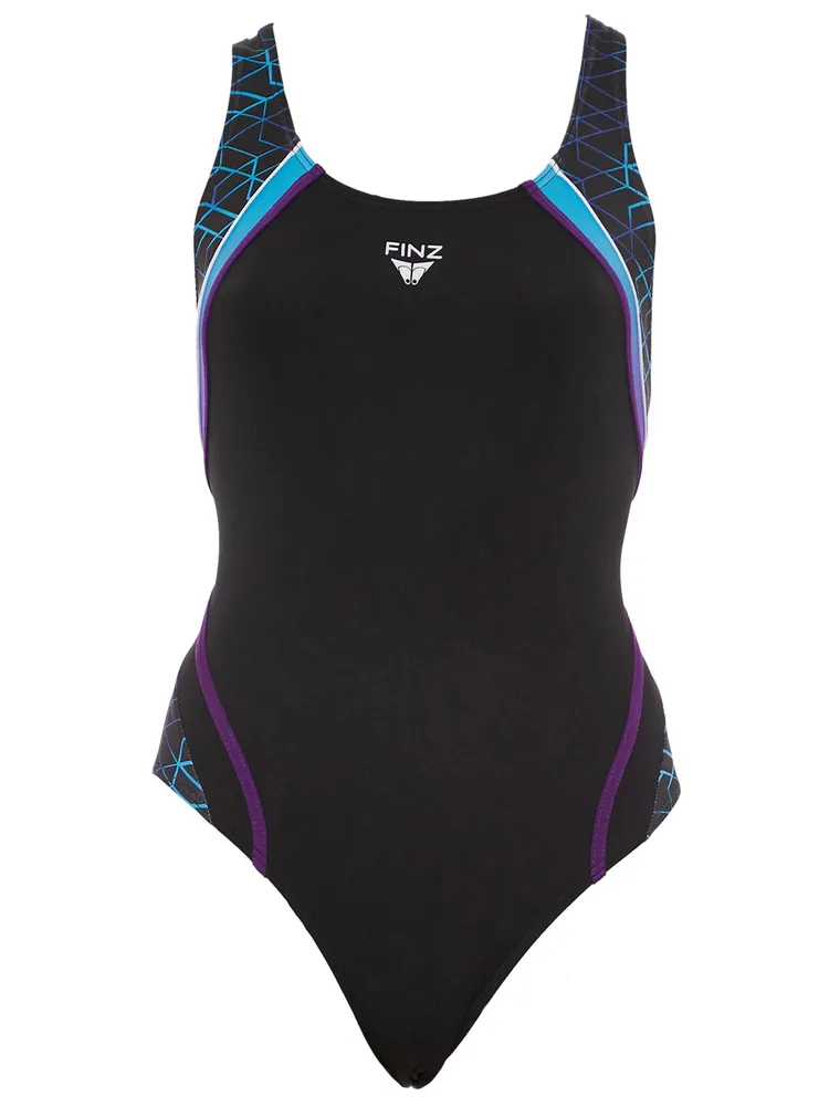 finz ultraviolet womens one piece