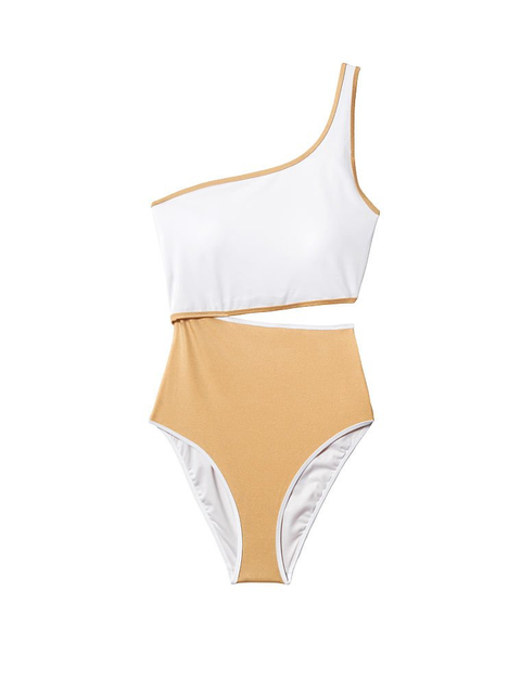 Costume da bagno sportivo bianco