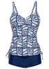 Costumi da bagno Tankini da donna con stampe floreali