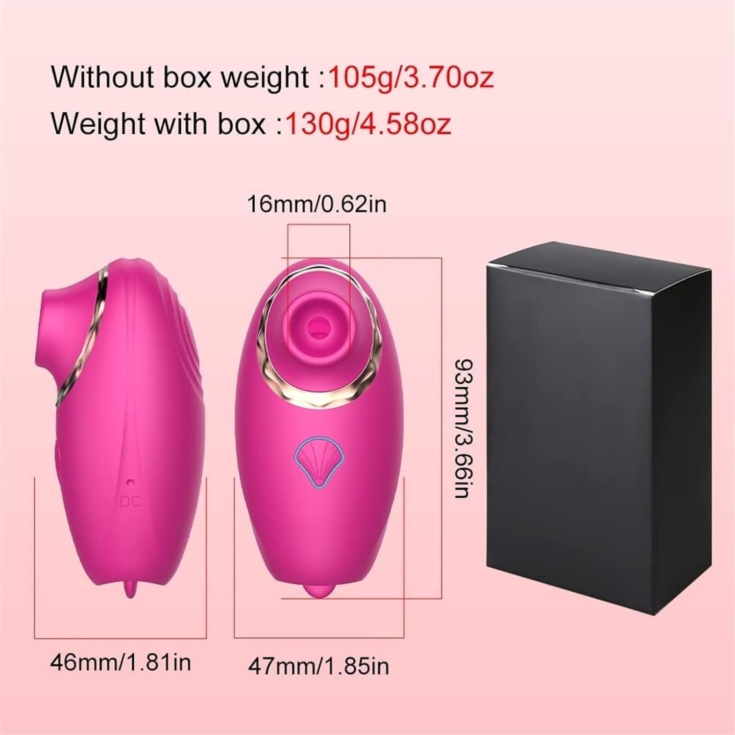 Silicone Sucking Vibrator