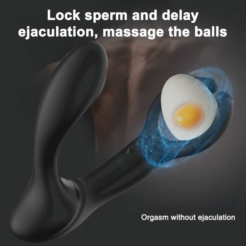 Ergonomic Electric Shock Anal Plug