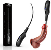 Male Vibrating Urethral Sounds Silicone Catheter Stretching Vibrator 