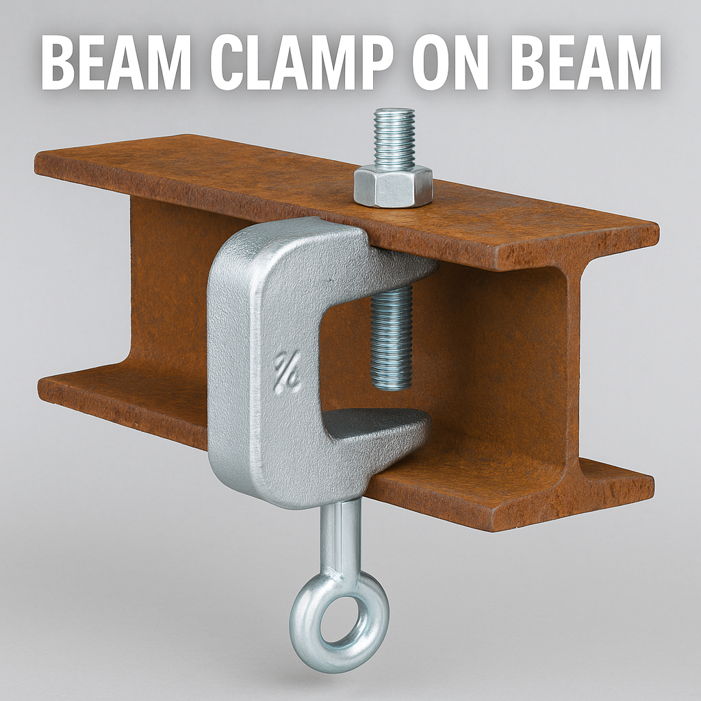 abrazadera de viga en viga